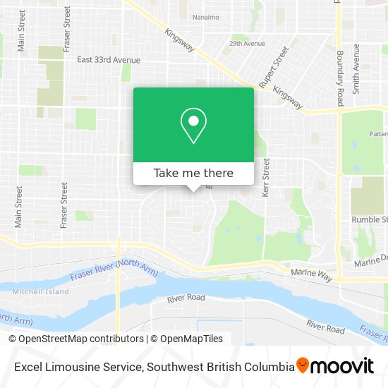 Excel Limousine Service map