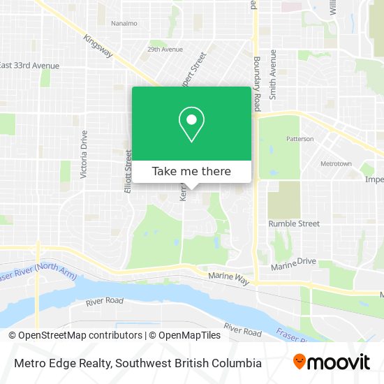 Metro Edge Realty map