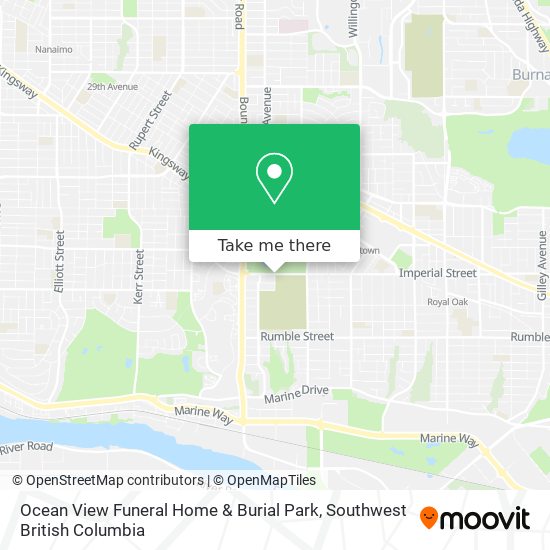 Ocean View Funeral Home & Burial Park map