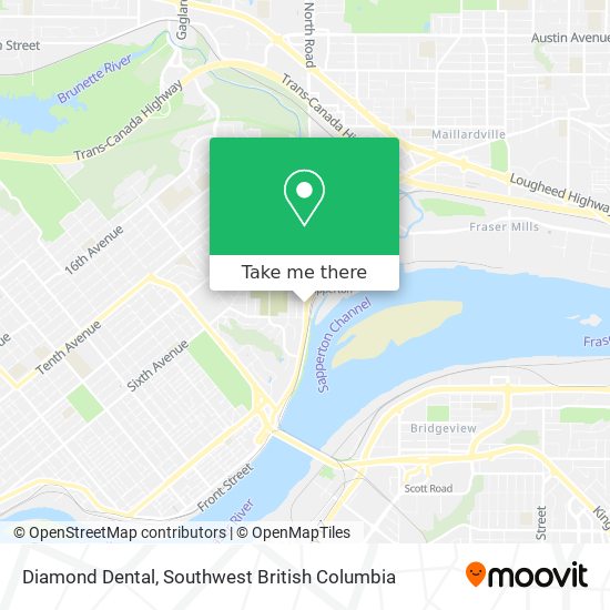 Diamond Dental map