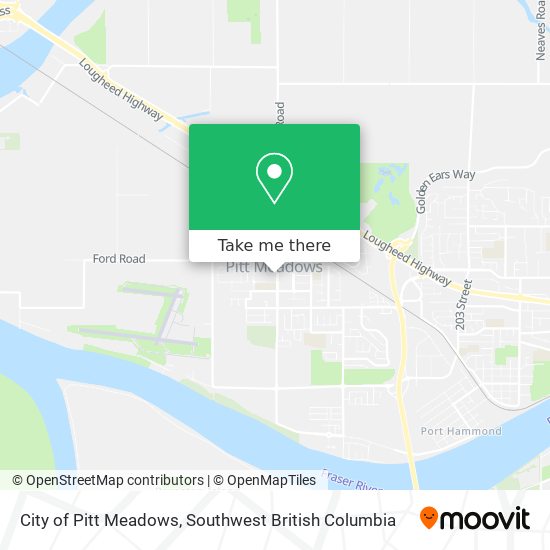 City of Pitt Meadows map