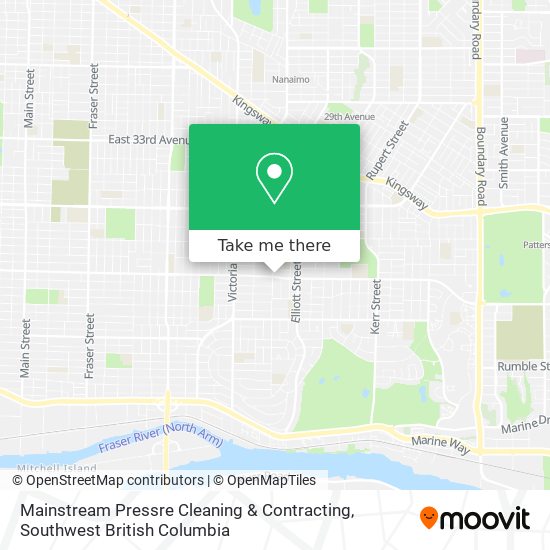 Mainstream Pressre Cleaning & Contracting map