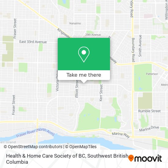 Health & Home Care Society of BC plan