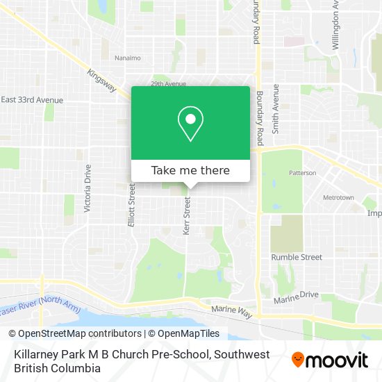 Killarney Park M B Church Pre-School map