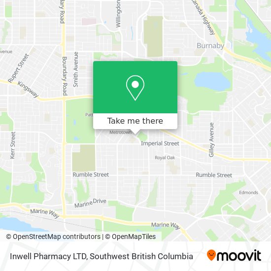 Inwell Pharmacy LTD map