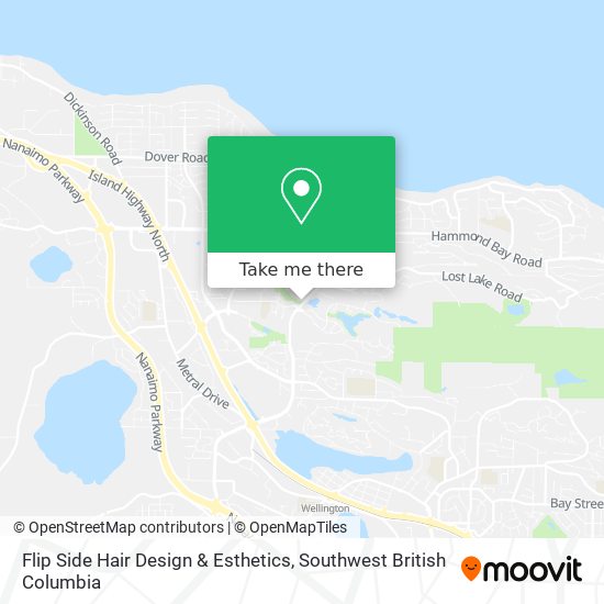 Flip Side Hair Design & Esthetics map