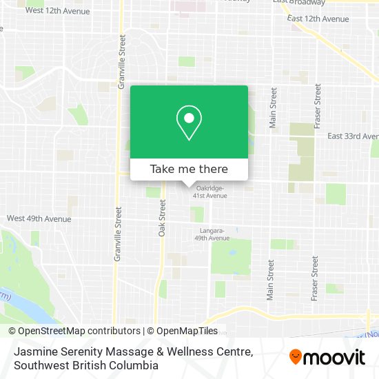 Jasmine Serenity Massage & Wellness Centre plan