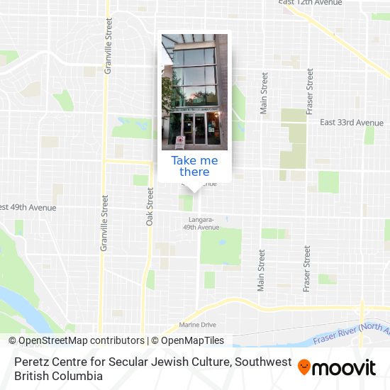 Peretz Centre for Secular Jewish Culture map
