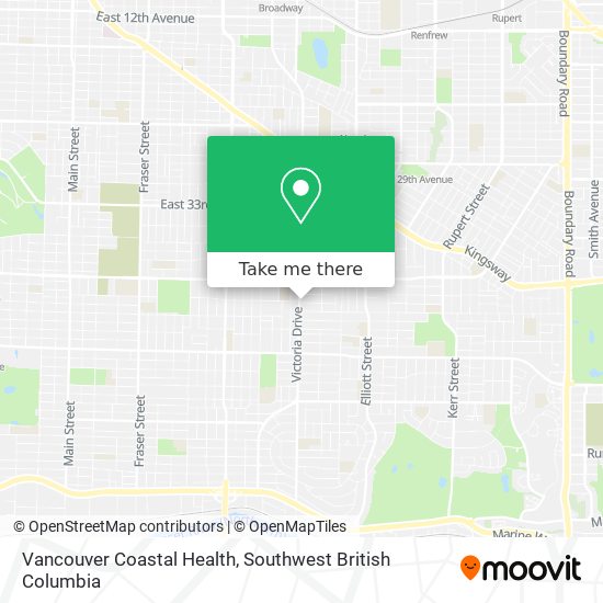 Vancouver Coastal Health plan