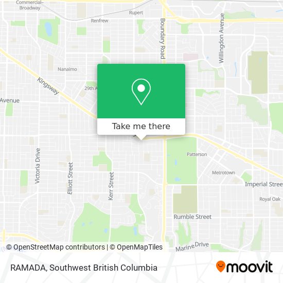 RAMADA map