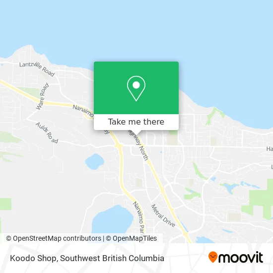 Koodo Shop map