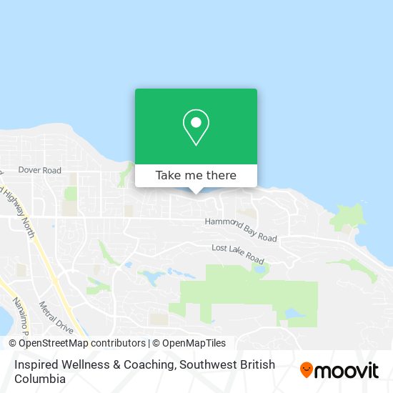 Inspired Wellness & Coaching map