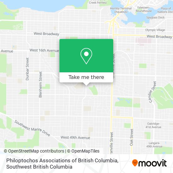 Philoptochos Associations of British Columbia plan