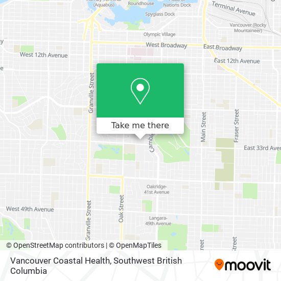 Vancouver Coastal Health plan