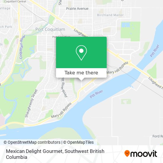 Mexican Delight Gourmet map