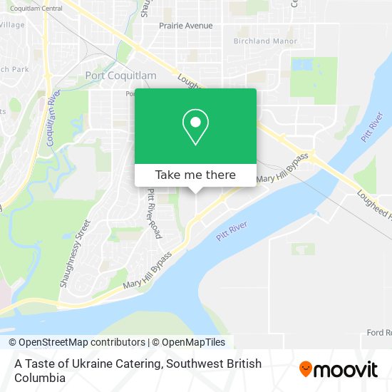 A Taste of Ukraine Catering map