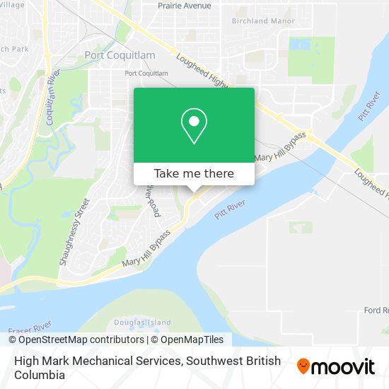 High Mark Mechanical Services map