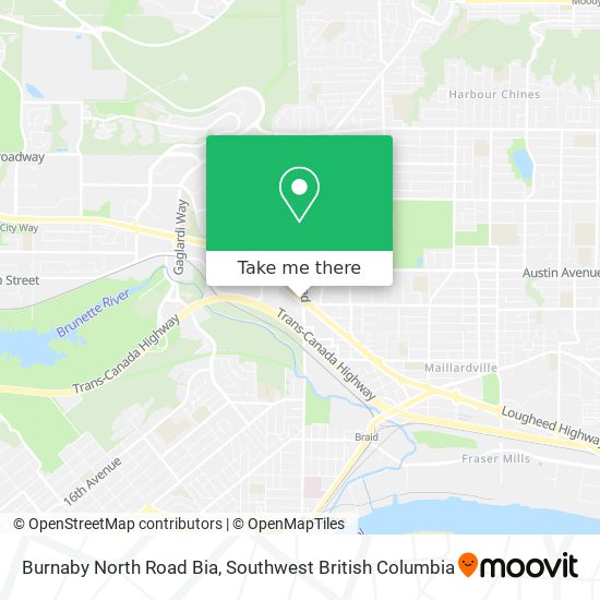 Burnaby North Road Bia plan