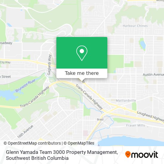 Glenn Yamada Team 3000 Property Management map