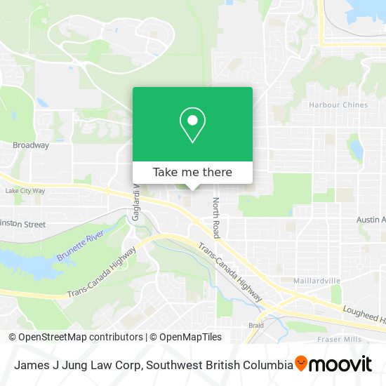James J Jung Law Corp map