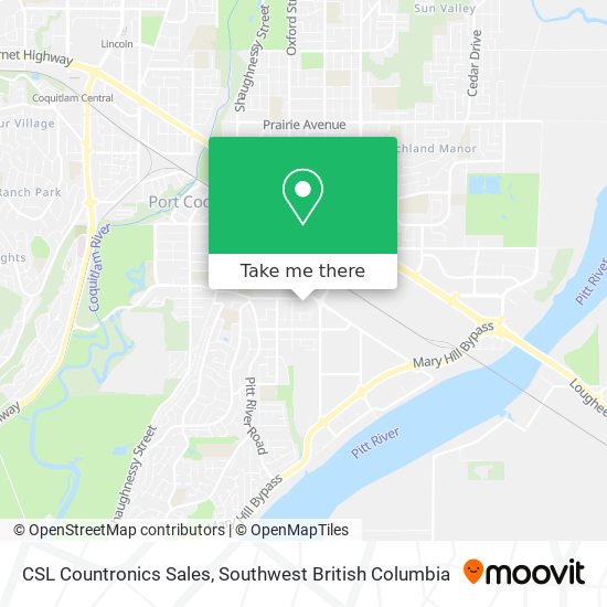 CSL Countronics Sales map