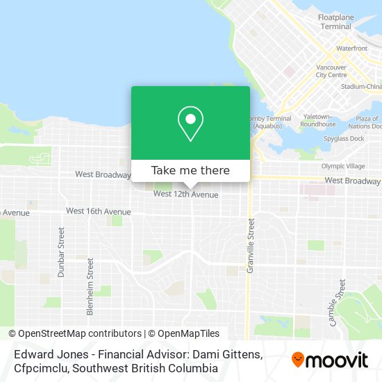 Edward Jones - Financial Advisor: Dami Gittens, Cfpcimclu map