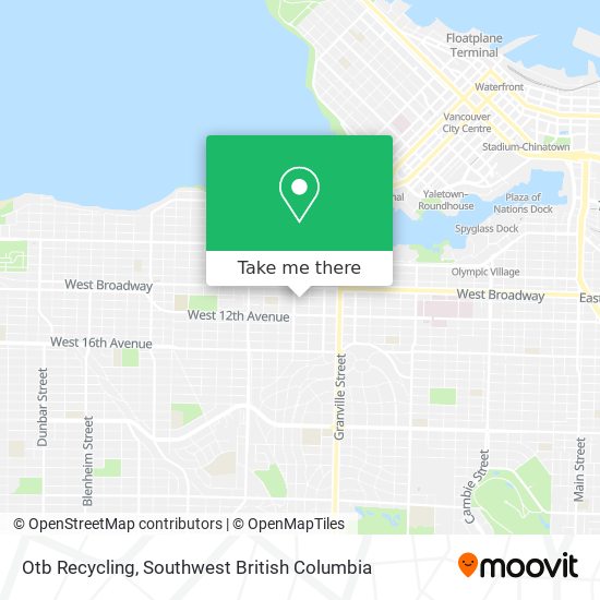 Otb Recycling map