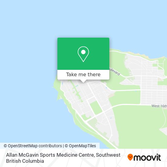 Allan McGavin Sports Medicine Centre map