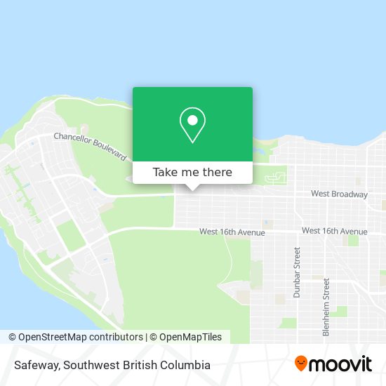 Safeway map