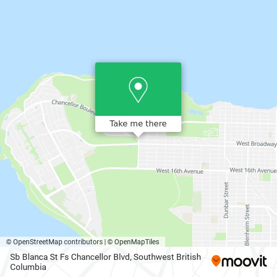 Sb Blanca St Fs Chancellor Blvd map