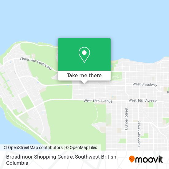 Broadmoor Shopping Centre map