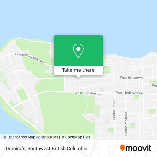 Domino's map