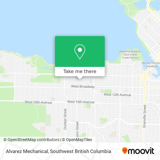 Alvarez Mechanical map