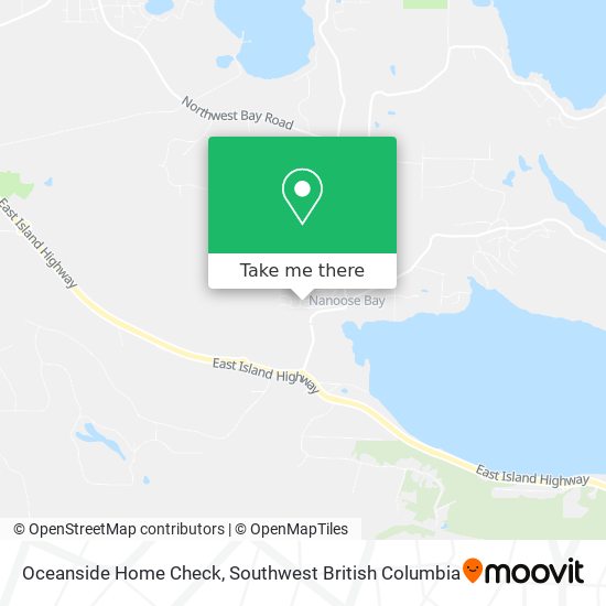 Oceanside Home Check map