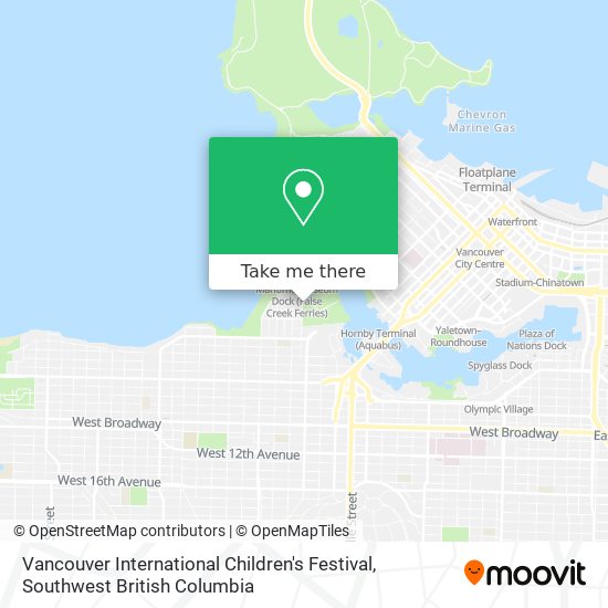 Vancouver International Children's Festival plan