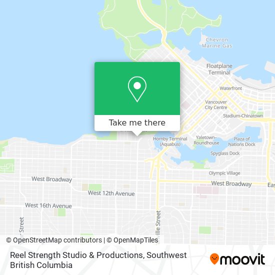 Reel Strength Studio & Productions map