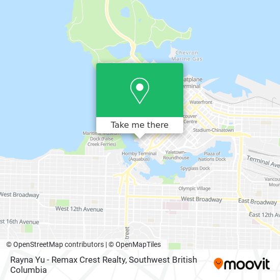 Rayna Yu - Remax Crest Realty map