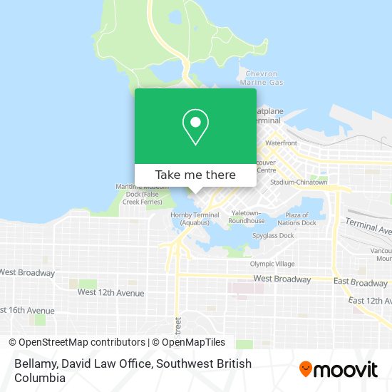 Bellamy, David Law Office map