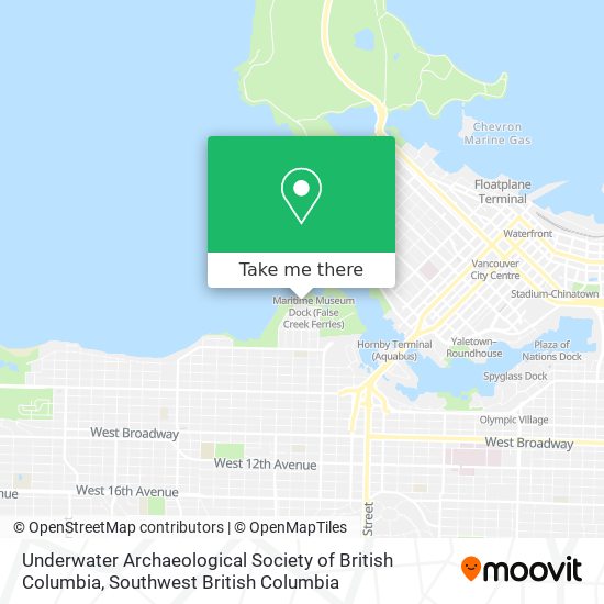 Underwater Archaeological Society of British Columbia plan