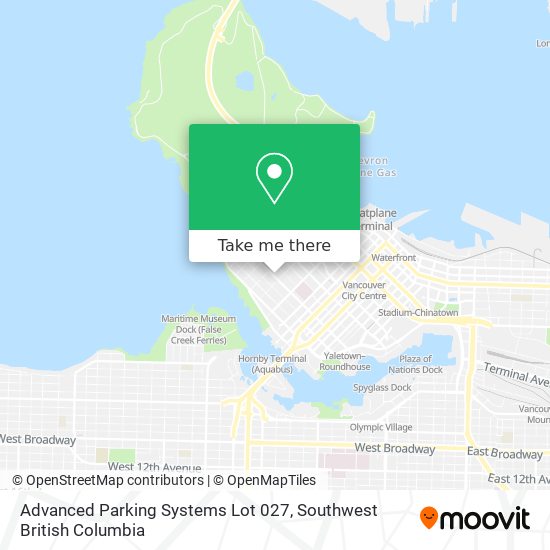 Advanced Parking Systems Lot 027 plan