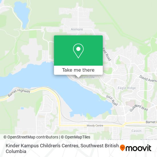 Kinder Kampus Children's Centres map