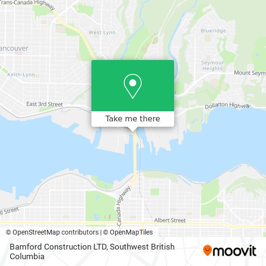 Bamford Construction LTD map