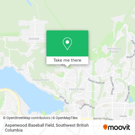 Aspenwood Baseball Field plan