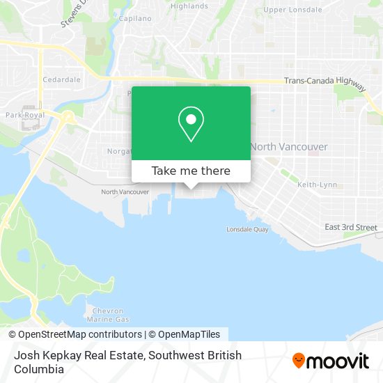 Josh Kepkay Real Estate map