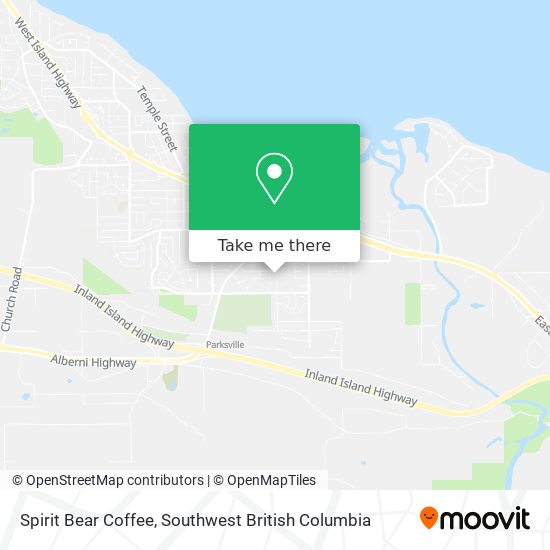 Spirit Bear Coffee map