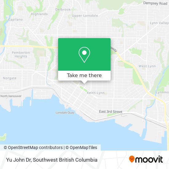 Yu John Dr map