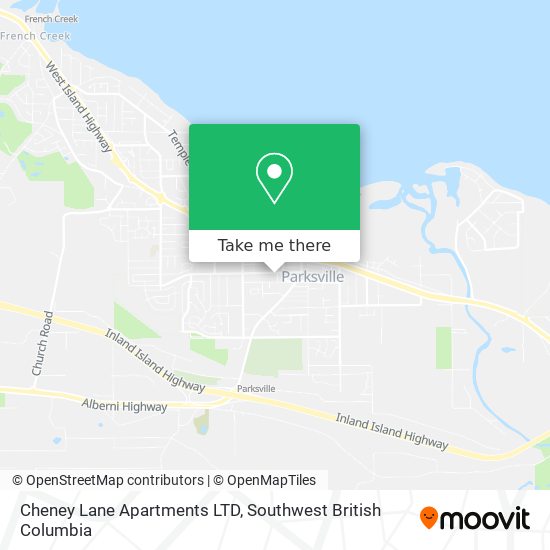 Cheney Lane Apartments LTD map