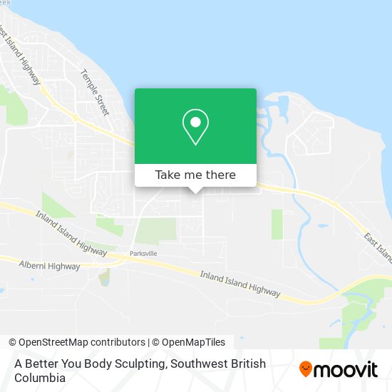 A Better You Body Sculpting map