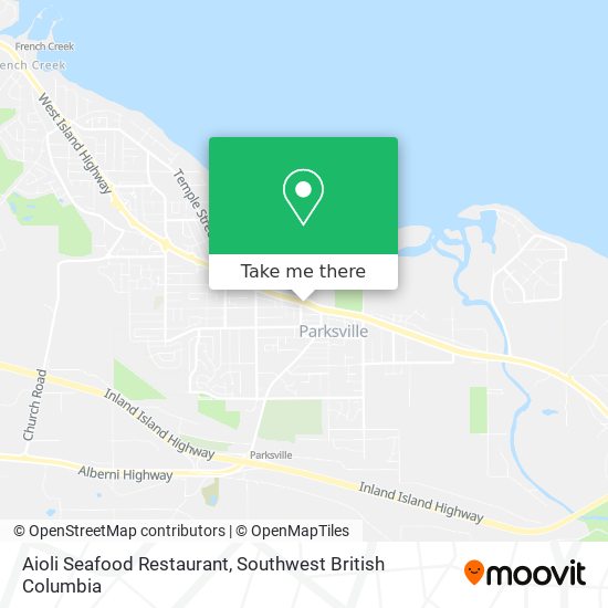 Aioli Seafood Restaurant map