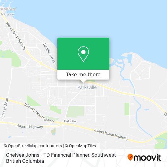 Chelsea Johns - TD Financial Planner map